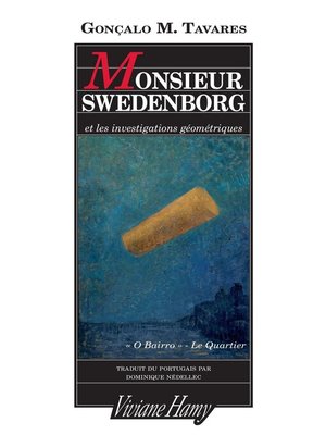 cover image of Monsieur Swedenborg et les investigations géométriques